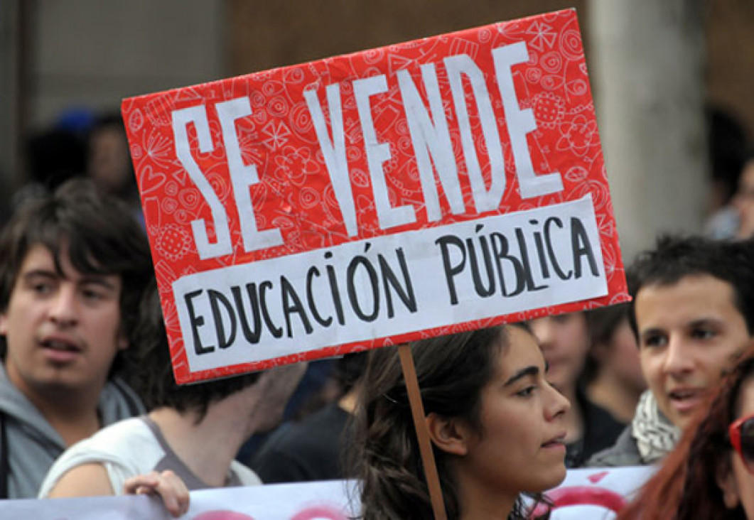 imagen Estudiantes chilenos continúan las protestas