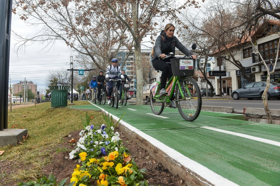 imagen Masterplan de ciclovías y bicisendas: de los 110 kilómetros pautados de la 1ª etapa, solo se avanzó un 55%
