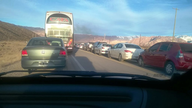 imagen Protesta de camioneros: ordenan liberar la Ruta 7