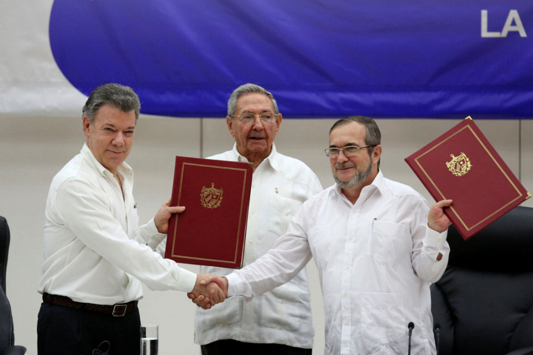 imagen La firma de la paz con las FARC busca impulsar el "Sí" al plebiscito