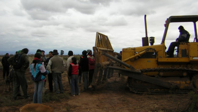 imagen Puesteros resisten intento de desalojo en Punta de Agua
