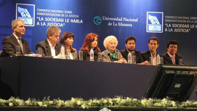 imagen "La sociedad le habla a la Justicia"
