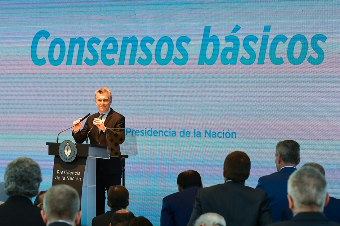 imagen "Consensos básicos", los ejes de las reformas del Gobierno