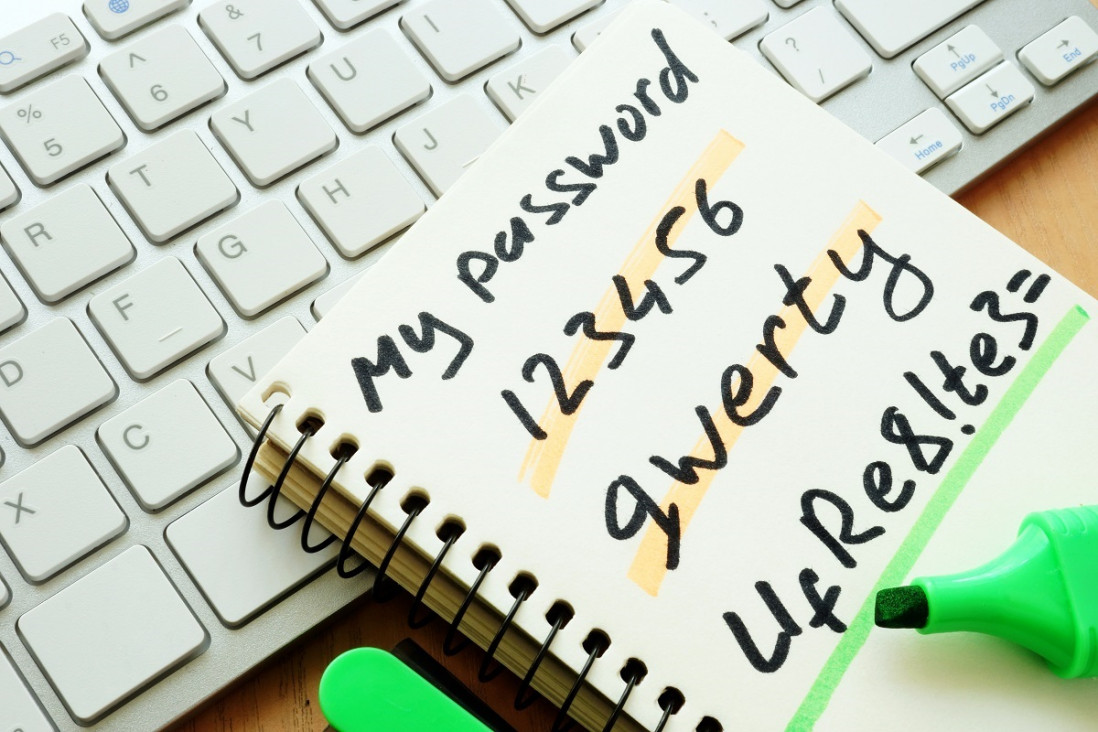 imagen Un nuevo top uno: "password" es ahora la contraseña más usada en el mundo