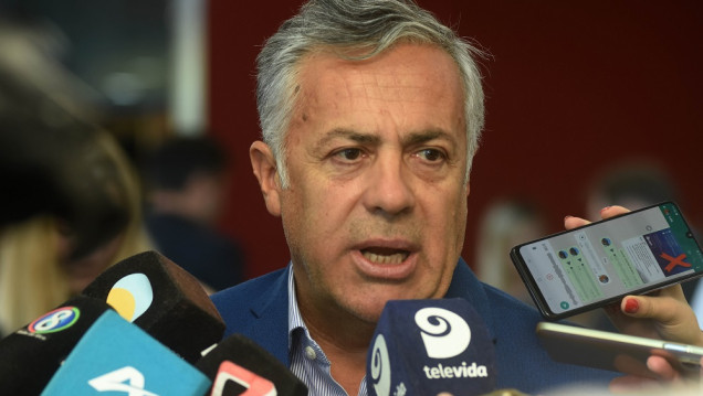 imagen Cornejo abrió la posibilidad de competir por la gobernación y dio pie a las especulaciones