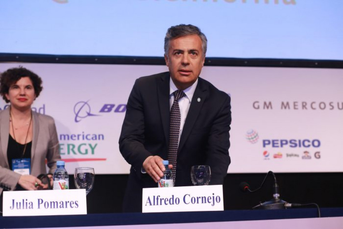 imagen Cornejo: "La economía argentina estaba enferma"