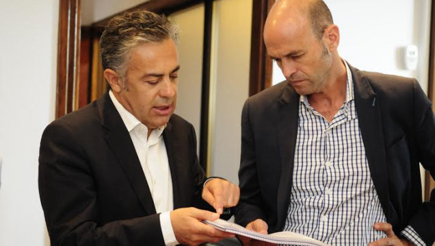 imagen Dietrich y Cabrera de visita en Mendoza