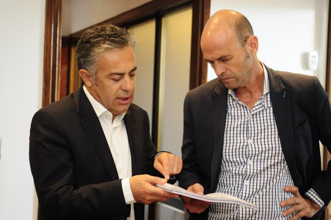 imagen Dietrich y Cabrera de visita en Mendoza
