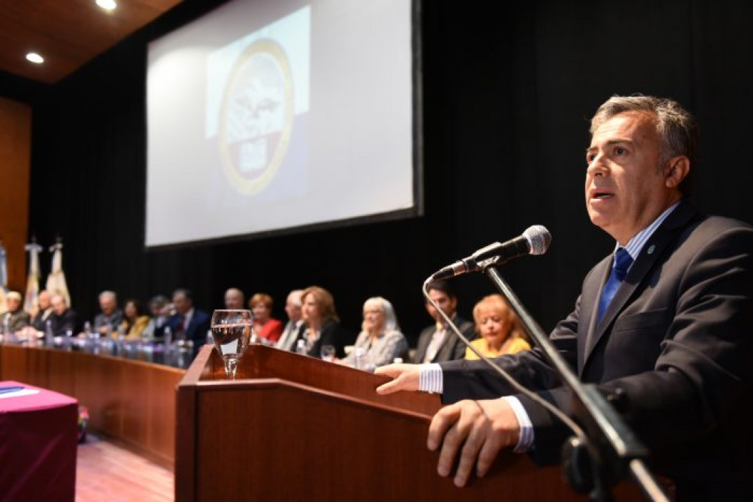 imagen Cornejo sobre el fondo sojero: "Mendoza no quedará desfinanciada"