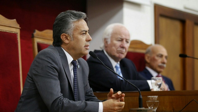 imagen Cornejo le reclamó al Poder Judicial que sancione a la fiscal Anabel Orozco