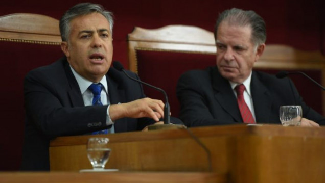 imagen Nanclares le pidió a Cornejo más vacantes para jueces 