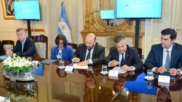 imagen Qué dijo Cornejo sobre el consenso logrado con la Nación