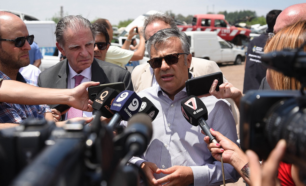 imagen Cornejo le contestó a Verna y defendió la obra de Portezuelo
