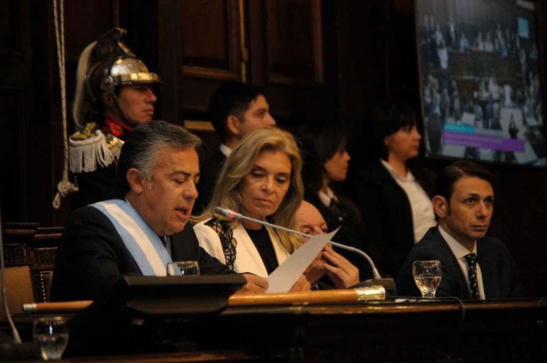 imagen Los puntos más importantes del discurso de Cornejo