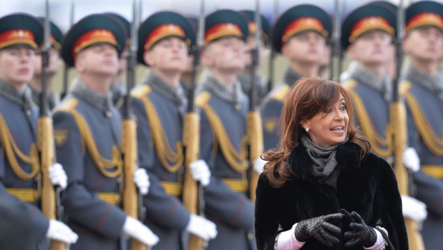 imagen Cristina, ante el foro empresarial en Rusia: "Argentina es un país para invertir"