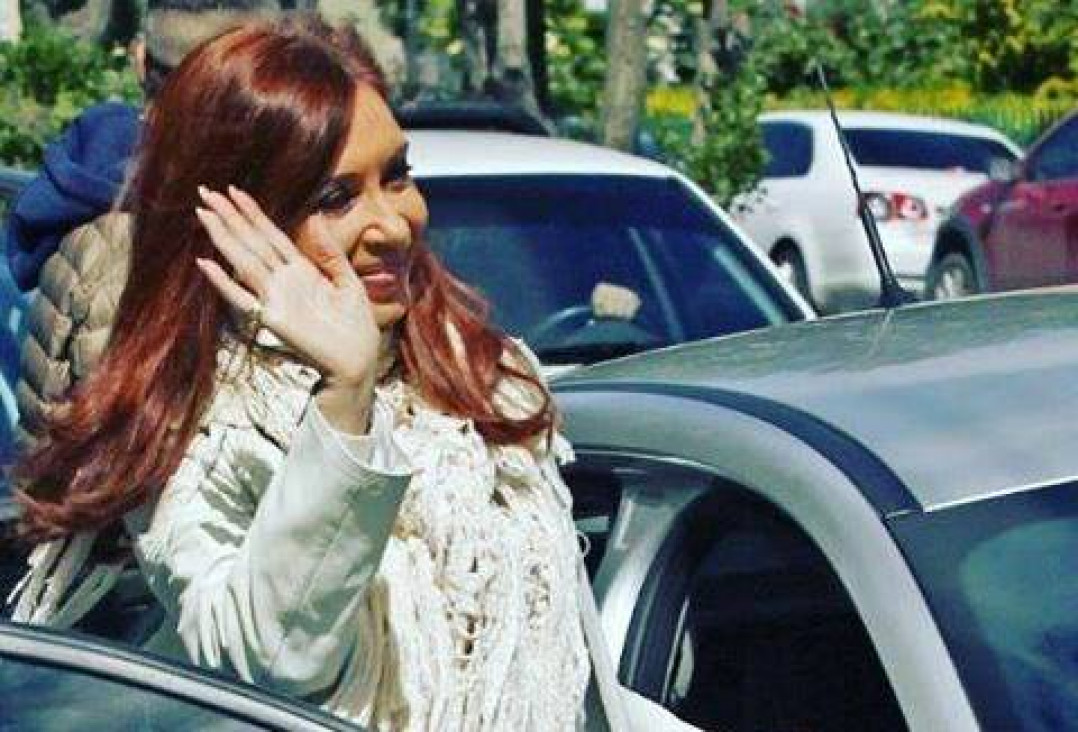 imagen Cristina ya dejó sus huellas digitales ante el juez Bonadio