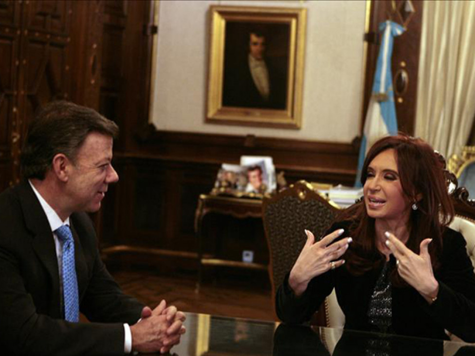 imagen Cristina recibirá al presidente de Colombia para firmar acuerdos