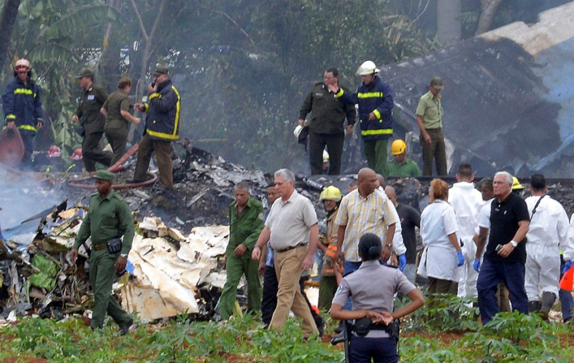 imagen Un avión de pasajeros se estrelló en Cuba: hay dos argentinos entre los muertos