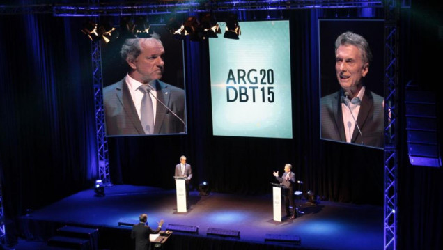 imagen El rating del debate presidencial fue de 50,2 puntos