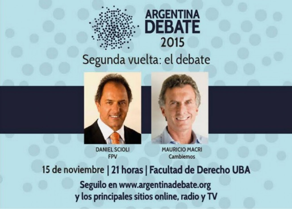 imagen Por sorteo, Macri abrirá el debate del 15 de noviembre