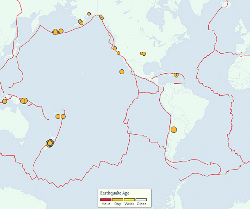 imagen Alerta: cadena de sismos a lo largo y ancho del mundo