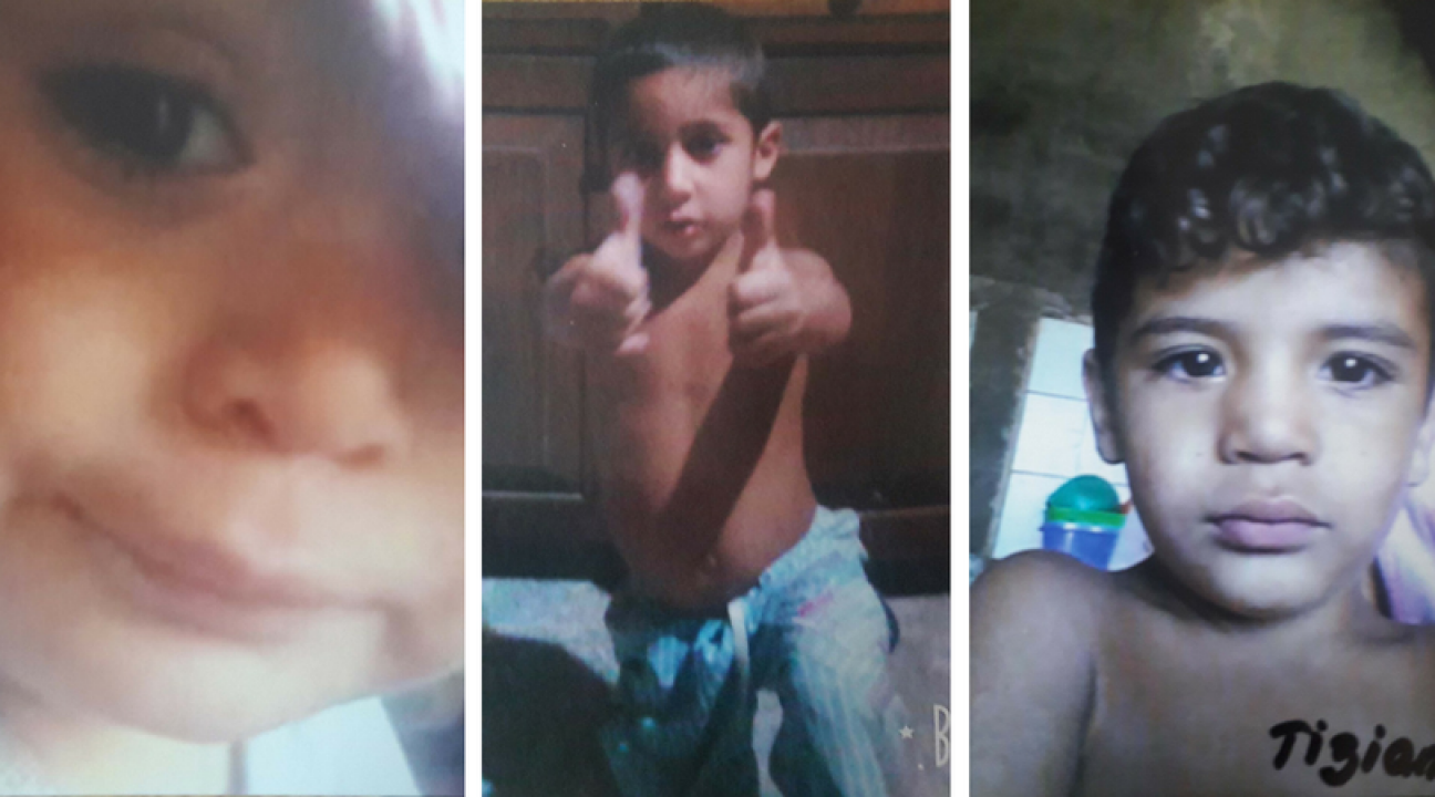 imagen Piden colaboración para encontrar a tres niños