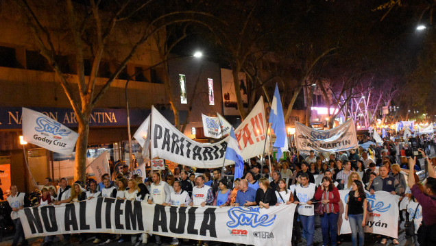 imagen Paro nacional docente: en Mendoza adhieren todos los gremios