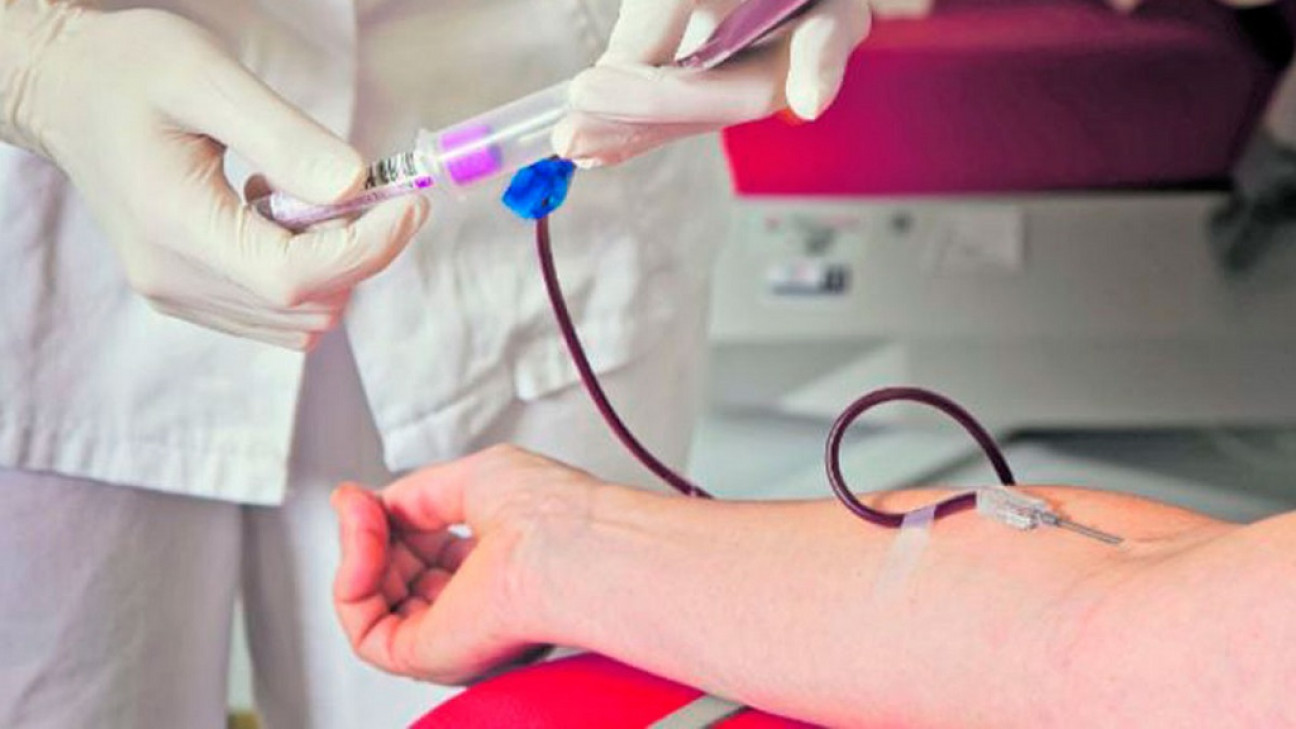 imagen La donación de sangre continúa un 45% por debajo del promedio 