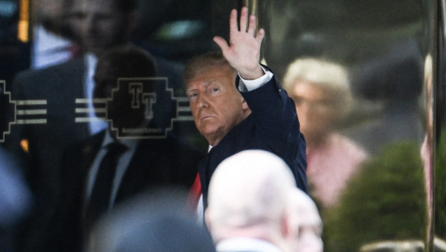 imagen Donald Trump se declaró "no culpable" y quedó en libertad sin condiciones
