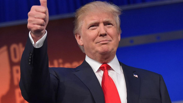 imagen Una nueva encuesta ubica a Trump por delante de Hillary Clinton
