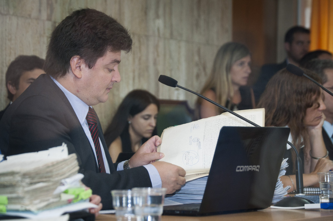 imagen Salinas alegó contra los exjueces por delitos de lesa humanidad