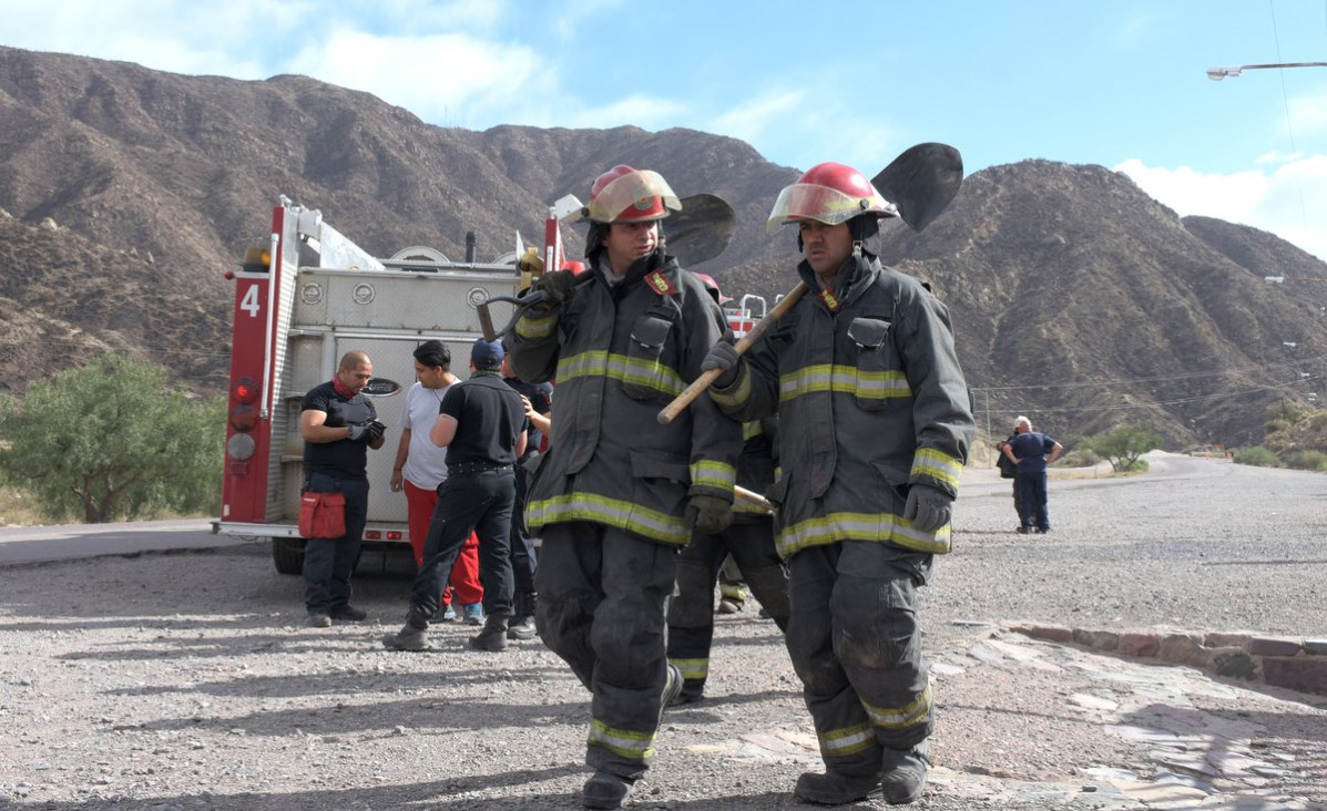 imagen ¿Cómo es el plan de Las Heras para evitar incendios en el pedemonte?