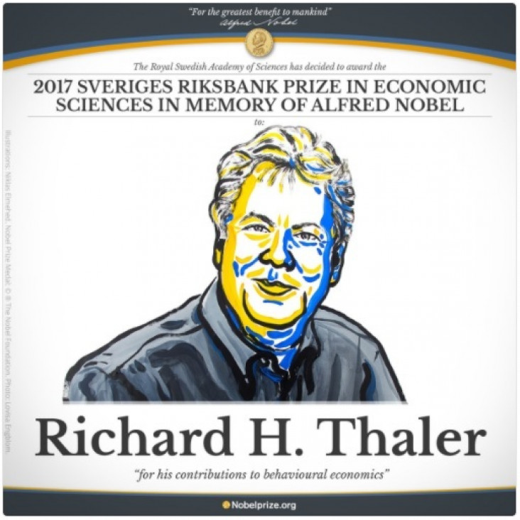 imagen Nobel para un estudioso de los efectos de la psicología en la economía