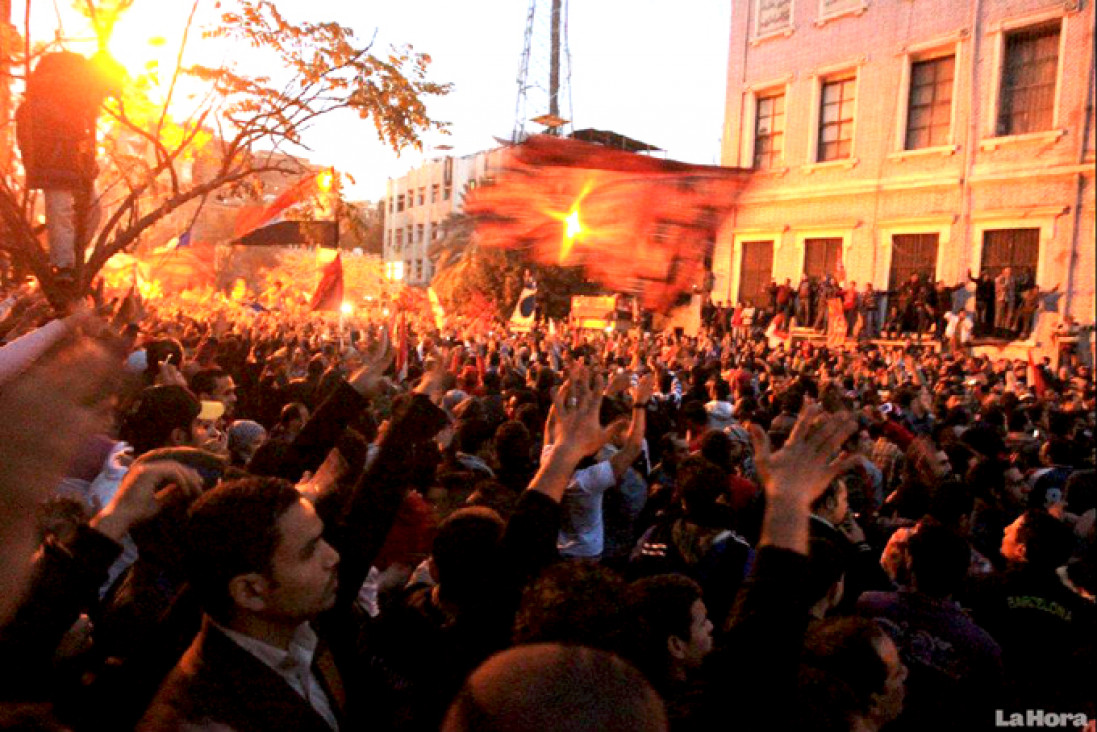 imagen Nuevos enfrentamientos entre manifestantes y la policía de Egipto
