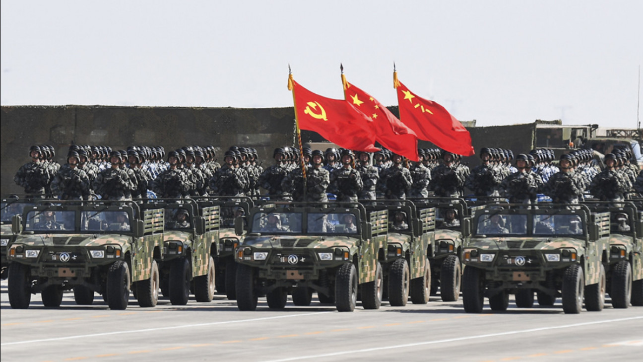 imagen China celebró los 90 años de su ejército