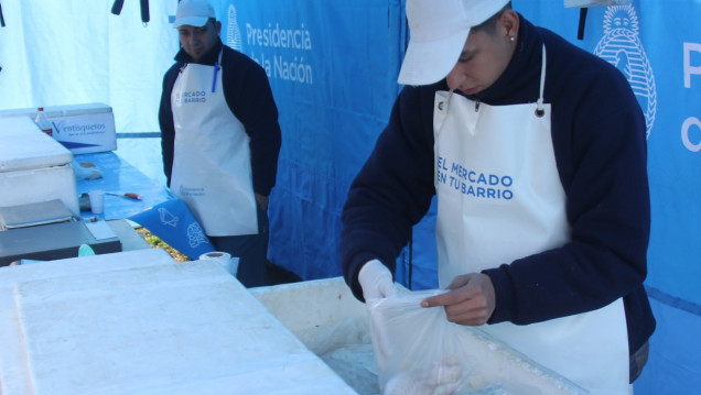 imagen "El mercado en tu barrio" circulará durante todo el mes en Luján