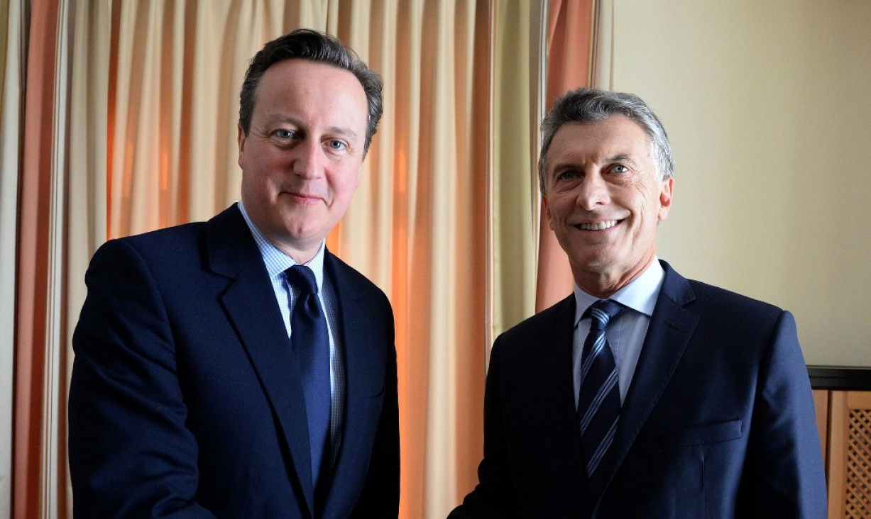 imagen Macri sobre la reunión con Cameron: "Fue una linda reunión"