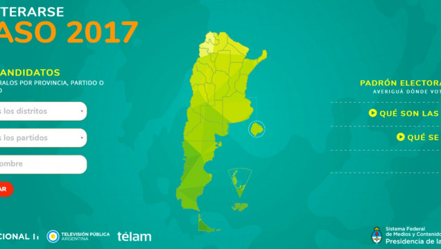 imagen Enterarse, el portal interactivo para saber todo antes de las PASO
