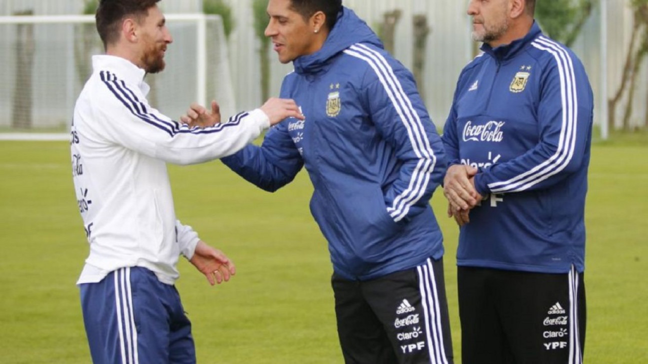imagen Enzo Pérez se sumó al seleccionado argentino
