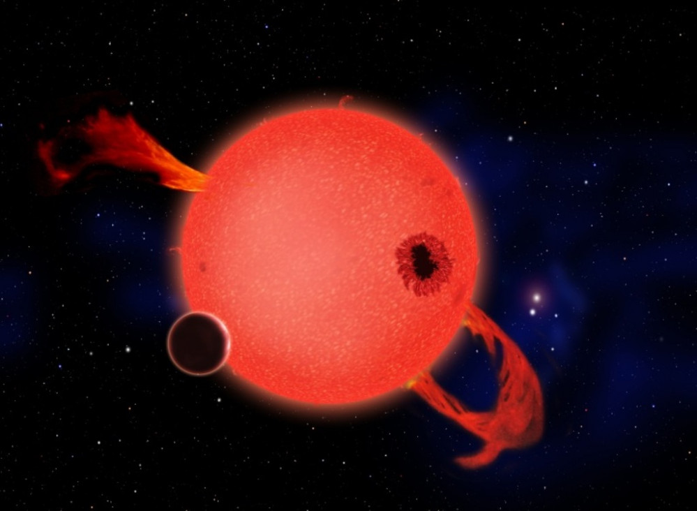 imagen Descubren un sistema solar con 7 planetas como la Tierra