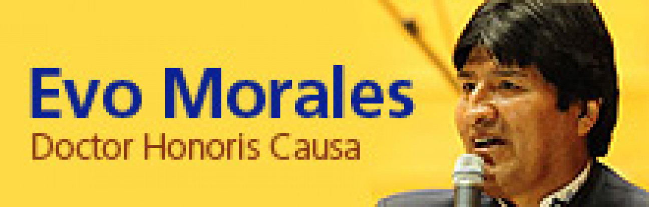 imagen Evo Morales arribó a Córdoba, donde será distinguido con el título Doctor Honoris Causa