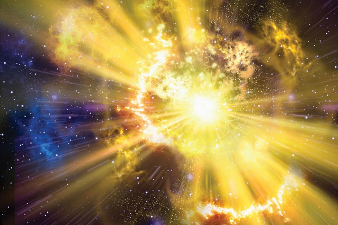 imagen Detectan una explosión cien veces más brillante que una supernova