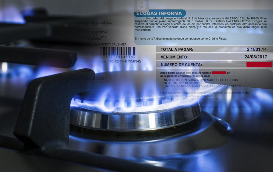 imagen Pago del gas en cuatro cuotas: mirá de qué forma te cobrarán