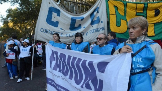imagen Paran este miércoles docentes de los colegios dependientes de la UNCUYO