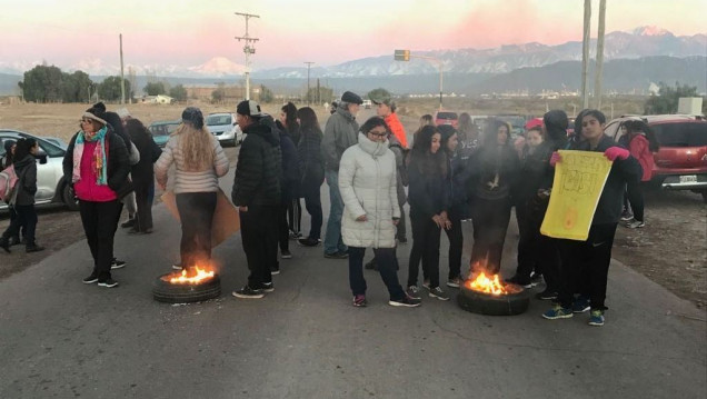 imagen Malestar por falta de gas en una escuela de Luján