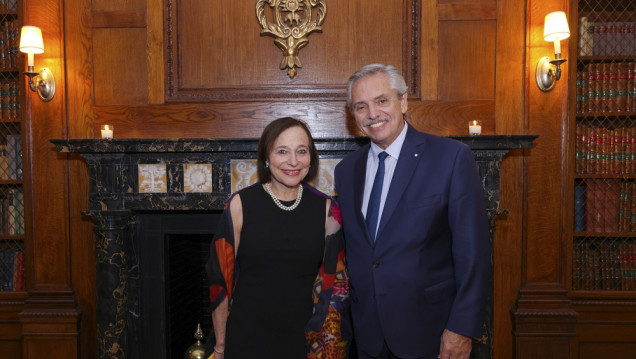 imagen En Nueva York, el Presidente mantuvo encuentros con un matemático, académicos, Segal e inversores