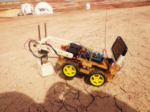 imagen Marcos, su robot y el sueño cumplido de ser astronauta