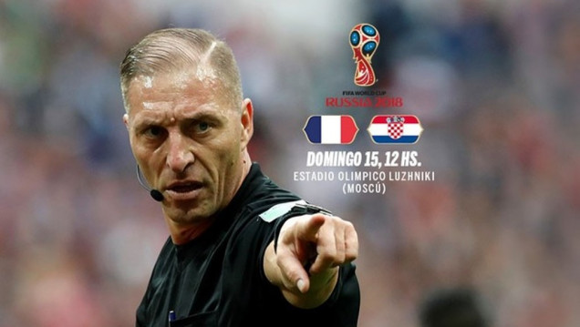 imagen Por segunda vez en la historia un argentino dirigirá la final del Mundial