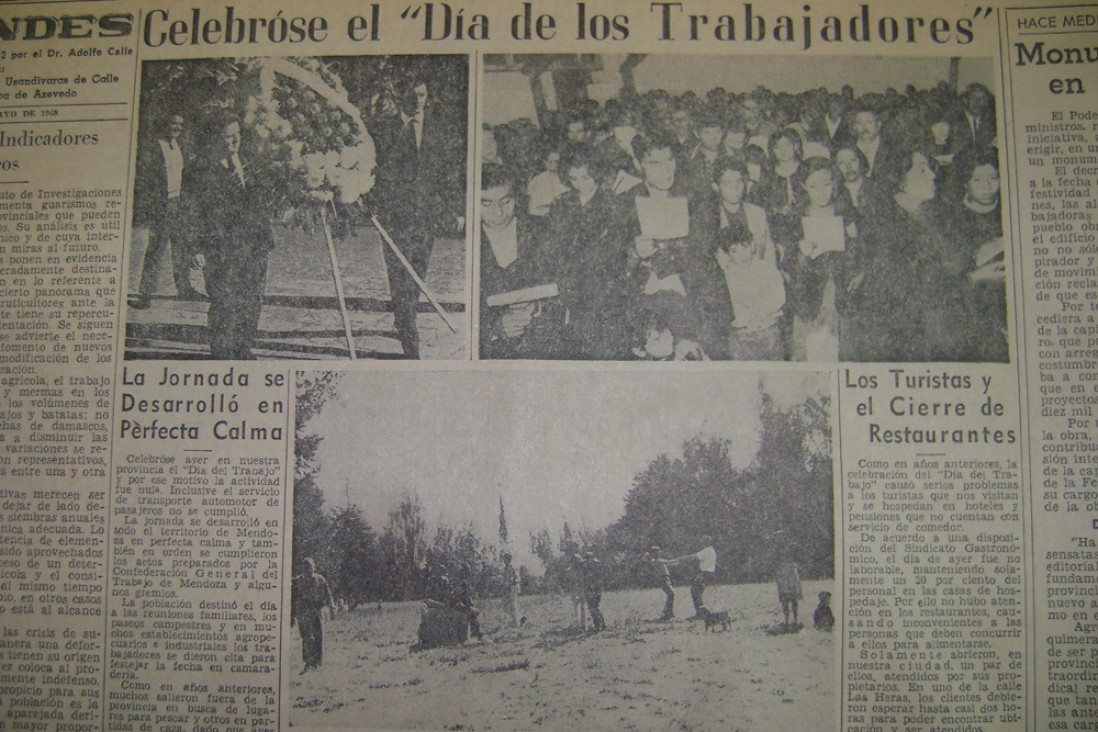 imagen Una jornada de unión: 1 de mayo de 1968