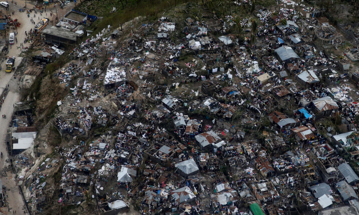 imagen Son más de 400 los muertos en Haití tras el paso del huracán Matthew